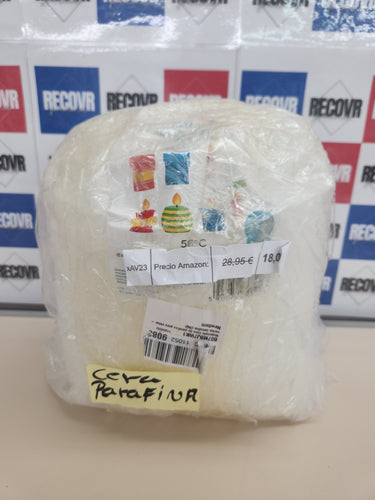 Cera de parafina (3kg) para velas - varios tamaños Materialix